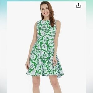 Hawaii Hangover Hawaii hibiscus fit & flare dress 2XL